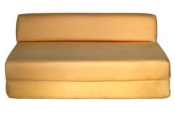 ColourMatch Double Fabric Chairbed - Cotton Cream